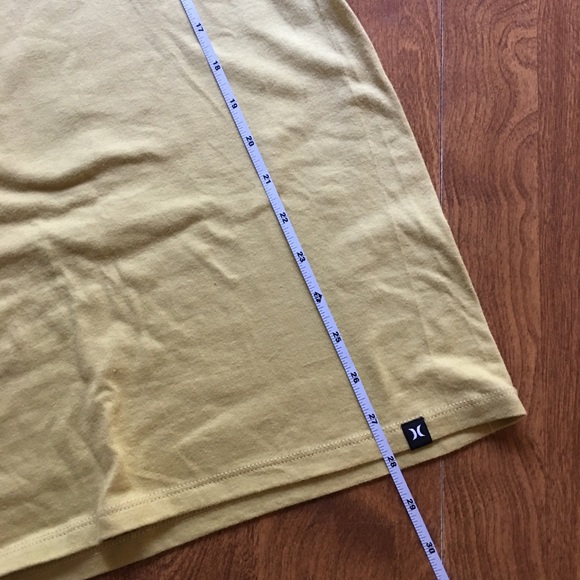 Hurley mustard mermaid print top size S/P - Picture 6 of 7